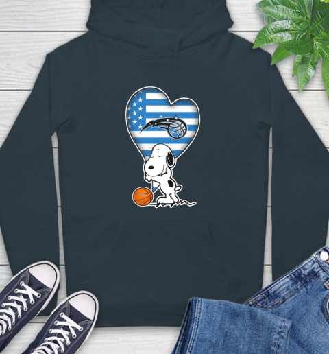 Orlando Magic NBA Basketball The Peanuts Movie Adorable Snoopy Hoodie 7