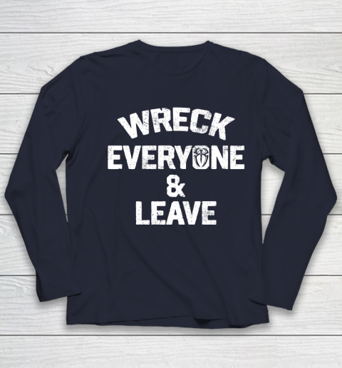Roman Reigns Wreck Everyone and Leave Youth Long Sleeve 2