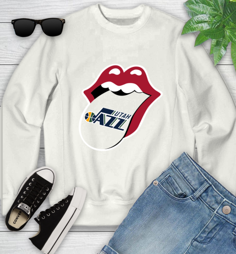 Utah Jazz NBA Basketball Lips I Root For My Team Adoring Fan 115