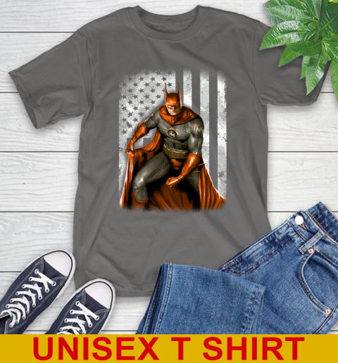 Miami Marlins MLB Baseball Batman DC American Flag Shirt T-Shirt 10