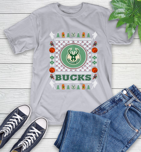 Milwaukee Bucks Merry Christmas NBA Basketball Loyal Fan Ugly Shirt 6