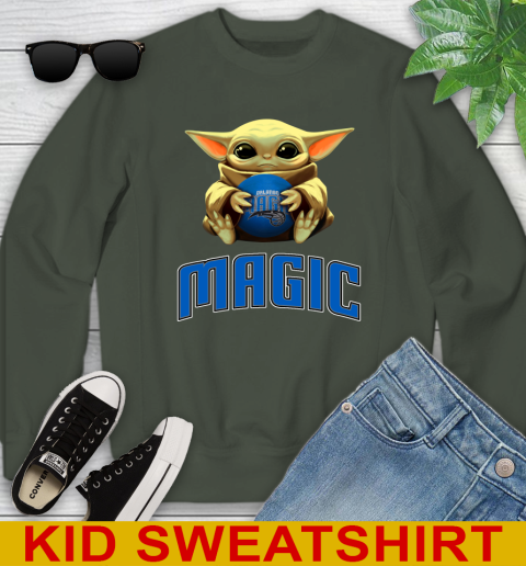 NBA Basketball Orlando Magic Star Wars Baby Yoda Shirt 121