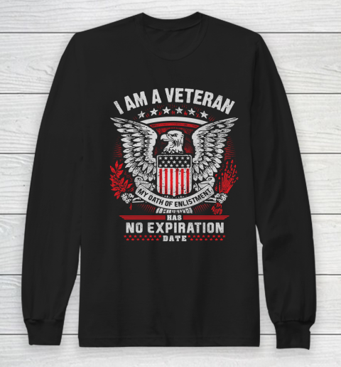 Veteran Shirt Oath Of Enlistment Long Sleeve T-Shirt