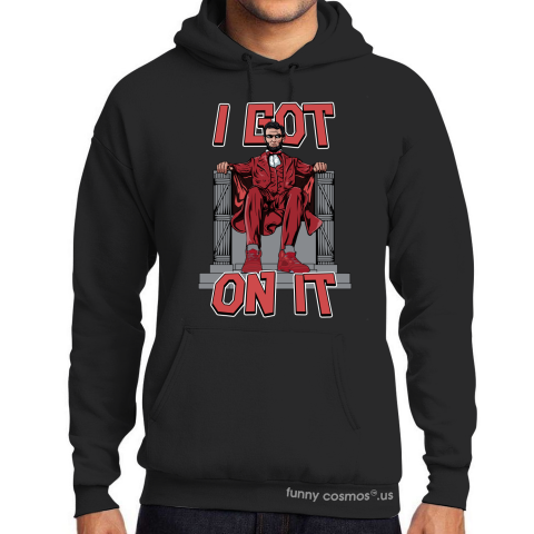 Air Jordan 5 Red Suede Matching Sneaker Shirt Lincoln I Got On It Red Sneaker Shirt