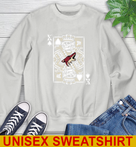 Arizona Coyotes NHL Hockey The King Of Spades Death Cards Shirt Sweatshirt 5