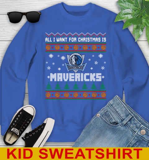 NBA Basketball All I Want For Christmas Is Dallas Mavericks 114
