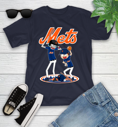 MLB New York Mets Rick And Morty Baseball 105