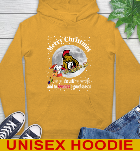 Ottawa Senators Merry Christmas To All And To Senators A Good Season NHL Hockey Sports Hoodie 2