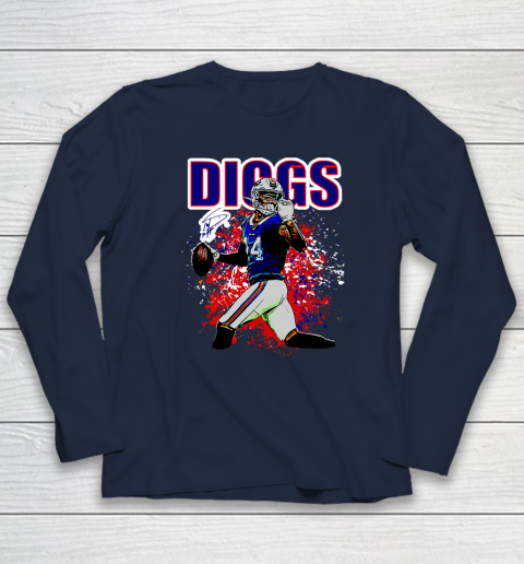 Stefon Diggs Buffalo Bills Long Sleeve T-Shirt 8