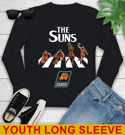 NBA Basketball Phoenix Suns The Beatles Rock Band Shirt Youth Long Sleeve NBA Basketball Phoenix Suns The Beatles Rock Band Shirt Youth Long Sleeve