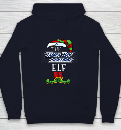 Tampa Bay Lightning Christmas ELF Funny NHL Youth Hoodie 2