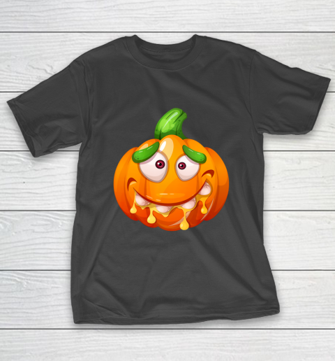 Crazy Funny Pumpkin Monster for Halloween T-Shirt
