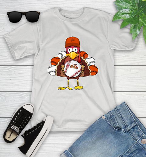 Baltimore Orioles Turkey thanksgiving Youth T-Shirt
