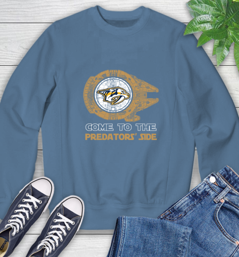 NHL Come To The Nashville Predators Wars Hockey Sports Sweatshirt 8