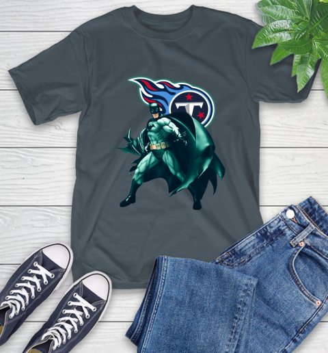 NFL Batman Football Sports Tennessee Titans T-Shirt 9