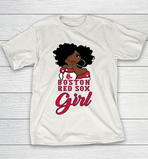 Boston Red Sox Girl MLB Youth T-Shirt 3