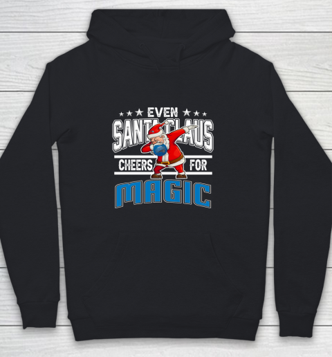 Orlando Magic Even Santa Claus Cheers For Christmas NBA Youth Hoodie