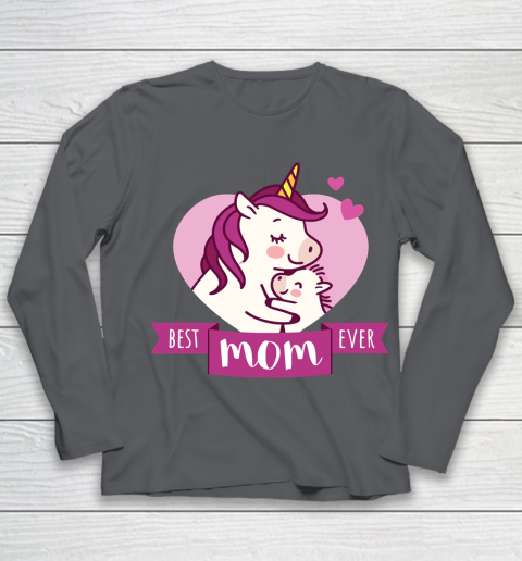 Mother's Day Funny Gift Ideas Apparel  Best Mom Ever T Shirt Youth Long Sleeve 6