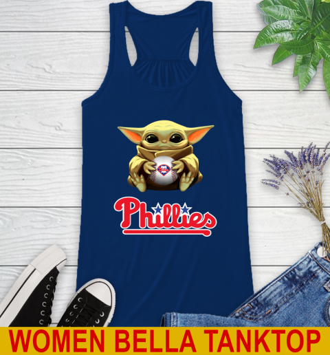 MLB Baseball Philadelphia Phillies Star Wars Baby Yoda Shirt 45