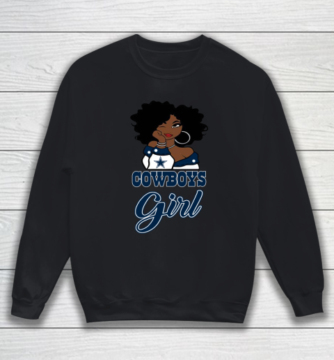 Dallas Cowboys Girl NFL Sweatshirt