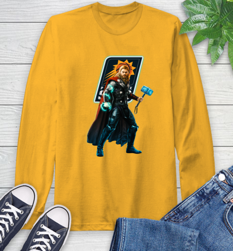NBA Thor Avengers Endgame Basketball Phoenix Suns Long Sleeve T-Shirt 3