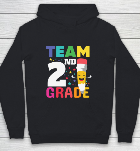 Back To School Shirt Team 2nd grade Youth Hoodie