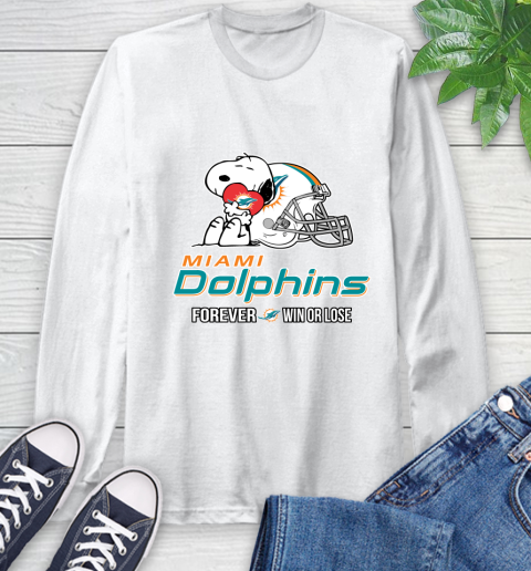 NFL The Peanuts Movie Snoopy Forever Win Or Lose Football Miami Dolphins 58