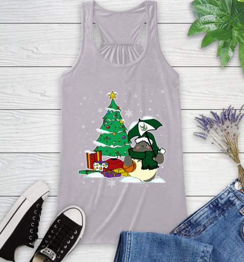 Milwaukee Bucks NBA Basketball Cute Tonari No Totoro Christmas Sports Racerback Tank 4