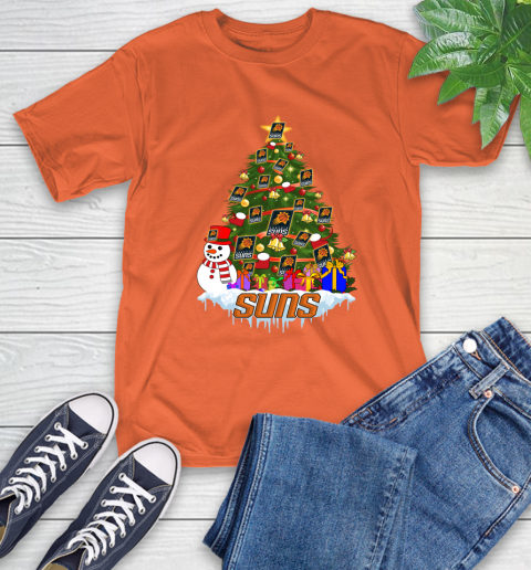 Phoenix Suns Merry Christmas NBA Basketball Sports T-Shirt 5