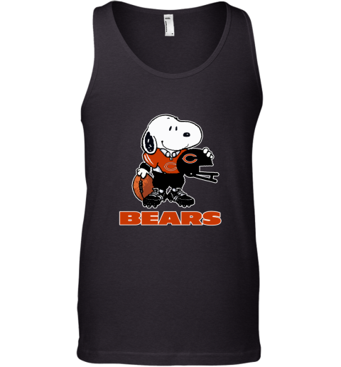 Snoopy A Strong And Proud Chicago Bears Player NFL Tank Top