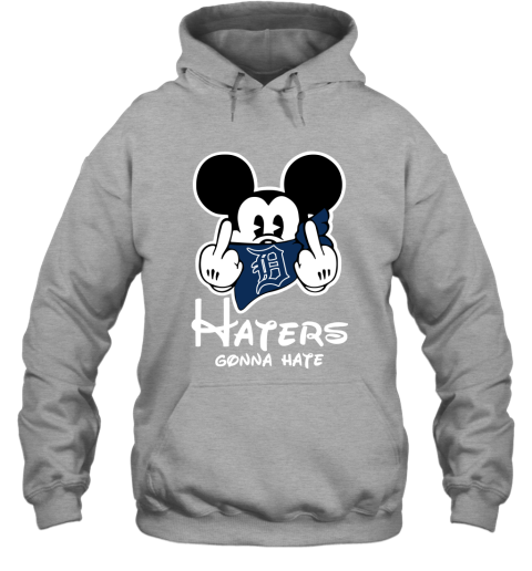 MLB Detroit Tigers Gonna Hate Mickey Mouse Disney Baseball T-Shirt Sweatshirt  Hoodie