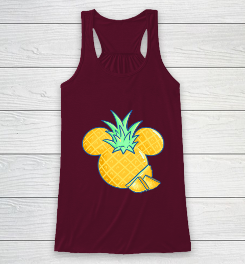 Disney Mickey Friends Mickey Pineapple Logo Racerback Tank 2