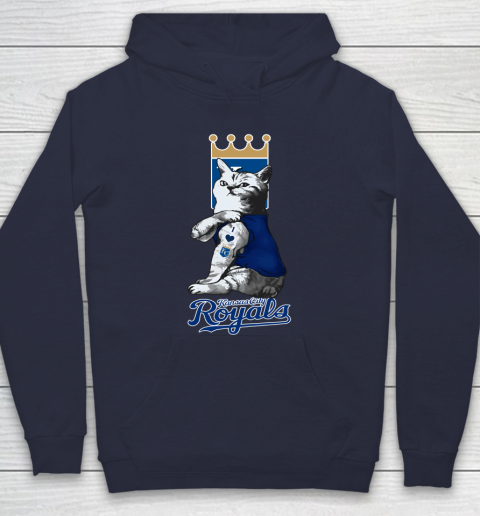 MLB Baseball My Cat Loves Kansas City Royals Hoodie 2