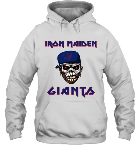 NFL New York Giants Iron Maiden Rock Band Music Football Sports DPGWjnkov9z hoodie 23 95 151514 front white