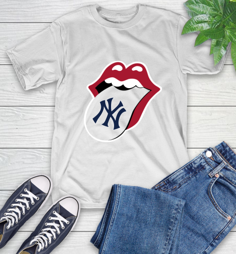 New York Yankees MLB Baseball Lips I Root For My Team Adoring Fan