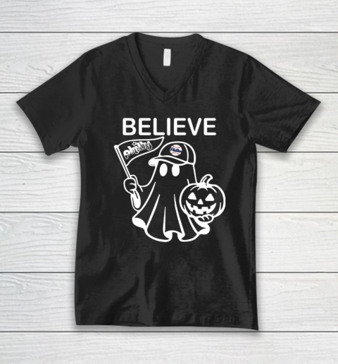 Believe Philly Halloween V-Neck T-Shirt