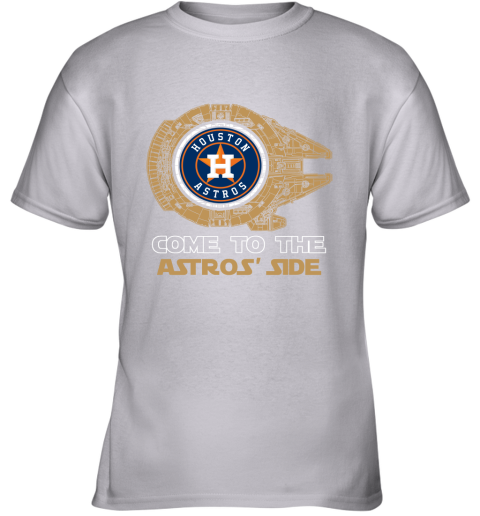 MLB Youth Houston Astros Shirt Size Large Gray 2019 American