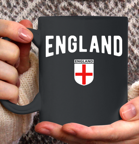 England Soccer Jersey 2021 2022 Football Team Ceramic Mug 11oz