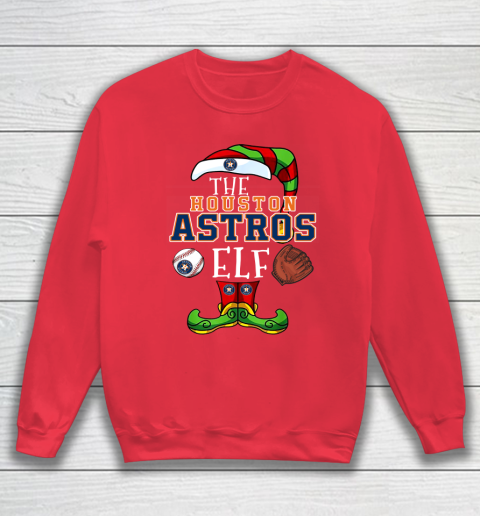 Houston Astros Christmas ELF Funny MLB Sweatshirt 7