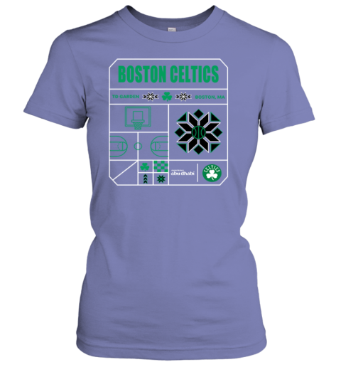 fyje boston celtics experience abu dhabipremium ladies t shirt 20 front violet