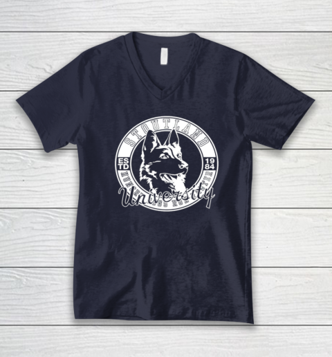 Jeff Stoutland University V-Neck T-Shirt 2