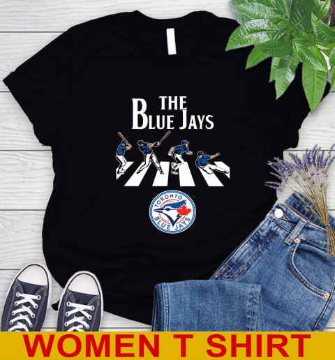 MLB Baseball Toronto Blue Jays The Beatles Rock Band Shirt Women's T-Shirt