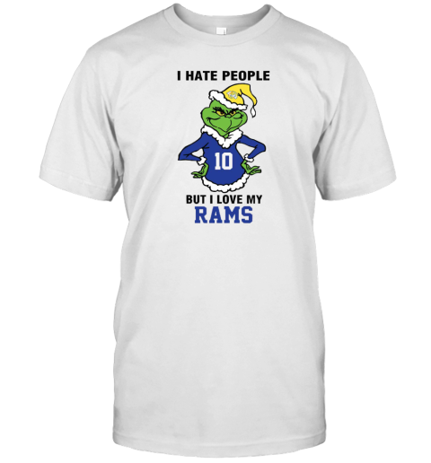 I Hate People But I Love My Los Angeles Rams Los Angeles Rams NFL Teams T-Shirt