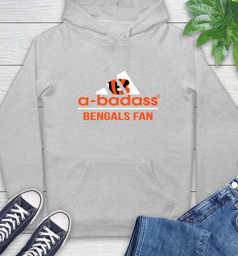 NFL A Badass Cincinnati Bengals Fan Adidas Football Sports 1 Hoodie 6