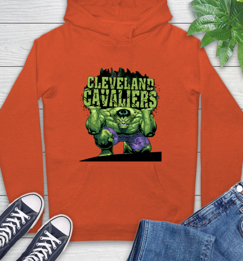 Cleveland Cavaliers NBA Basketball Incredible Hulk Marvel Avengers Sports Hoodie 5