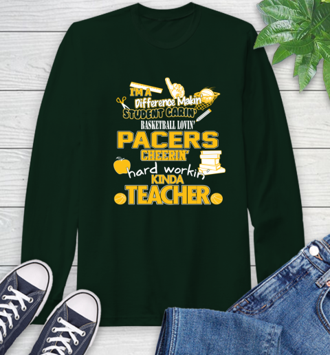 LA Clippers NBA I'm A Difference Making Student Caring Basketball Loving Kinda Teacher (2) Long Sleeve T-Shirt 7