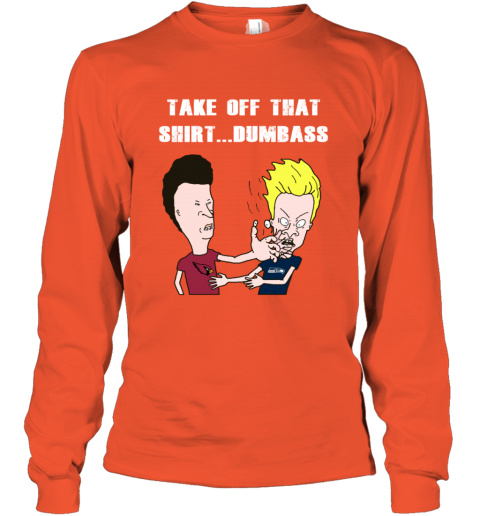 Arizona Cardinals Take Off Shirt Dumbass Face Slap x3cc arizona cardinals take off shirt dumbass face slap youth long sleeve 50 front orange