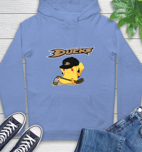 NHL Pikachu Hockey Sports Anaheim Ducks Hoodie 11
