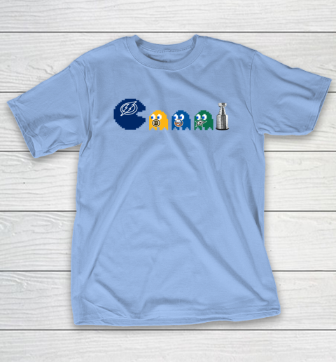 Tampa Bay Lightning x Pacman Create History For Stanley Cup T-Shirt 11
