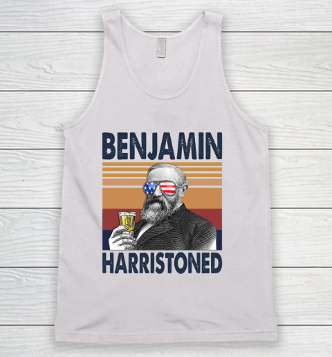 Benjamin Harristoned Drink Independence Day The 4th Of July Shirt Tank Top